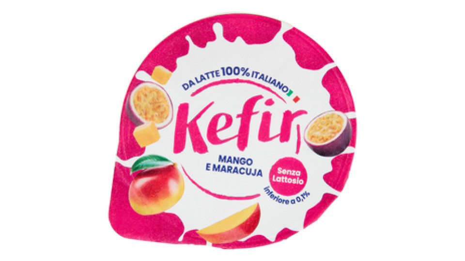 Mukki Kefir Mango e Maracuja Senza Lattosio 140 g