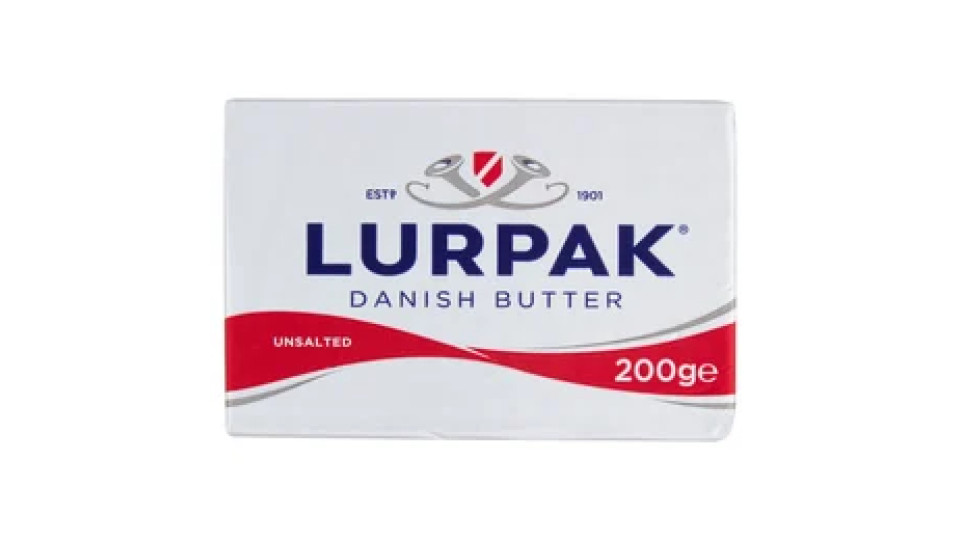 Lurpak Danish Butter Unsalted 200 g