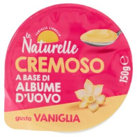 le Naturelle Cremoso a Base di Albume d'Uovo gusto Vaniglia 150 g