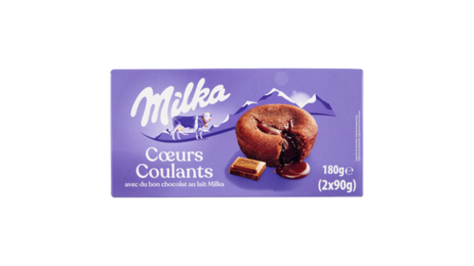 Milka Coeurs Coulants 2 x 90 g