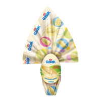 Uovo di Pasqua Cioccolato Bianco con Sorpresa e 2 Cioccolatini 240g