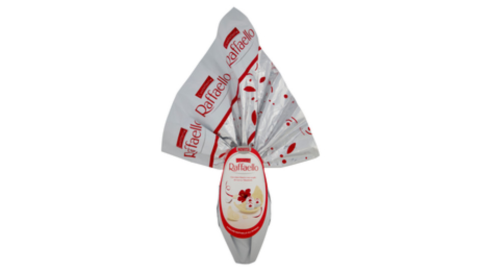 Raffaello Cioccolato bianco con scaglie di Cocco e Mandorle 250 g