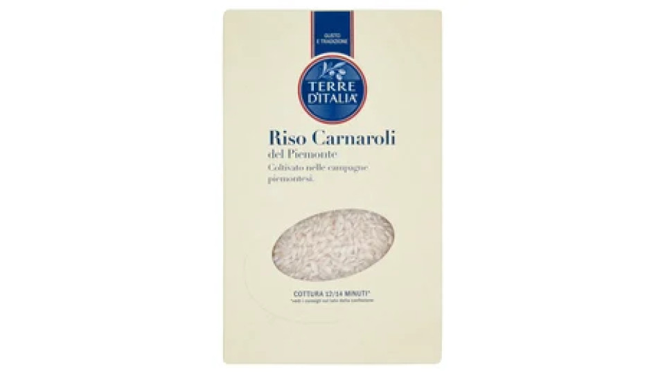 Terre d'Italia Riso Carnaroli del Piemonte 1 kg