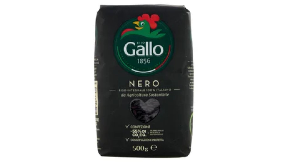 Riso Gallo Nero da Agricoltura Sostenibile 500 g