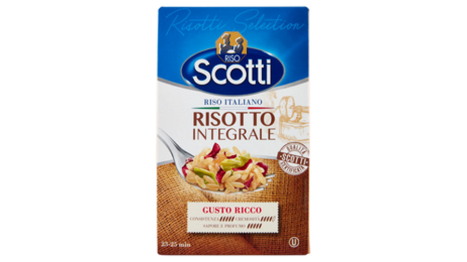 Riso Scotti Risotti Selection Risotto Integrale 1 kg