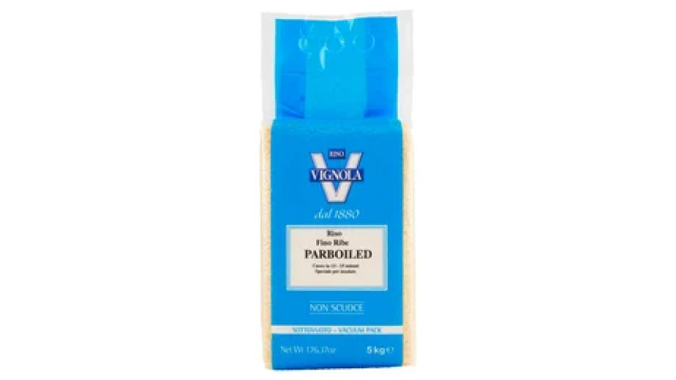 Riso Vignola Riso Fino Ribe Parboiled 5 kg