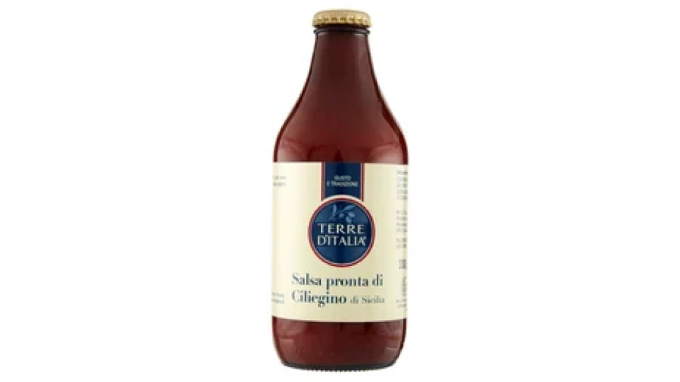 Terre d'Italia Salsa pronta di Ciliegino di Sicilia 330 g