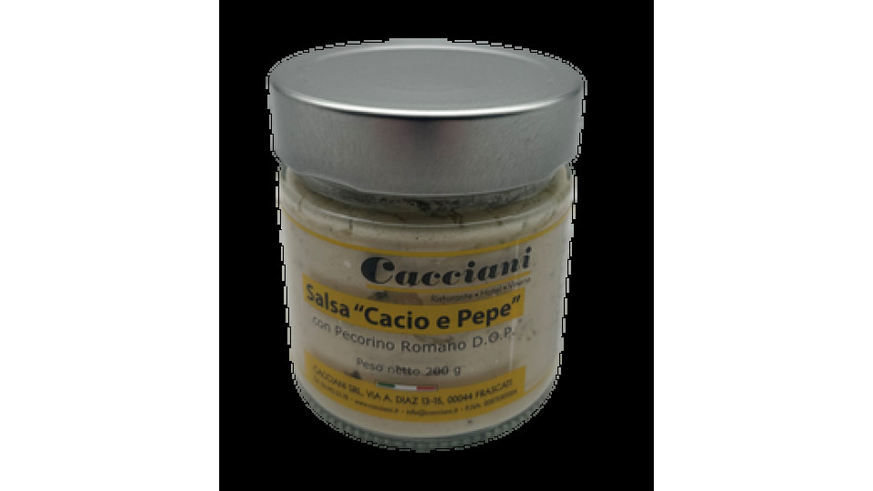 Salsa al Cacio e Pepe 200 g