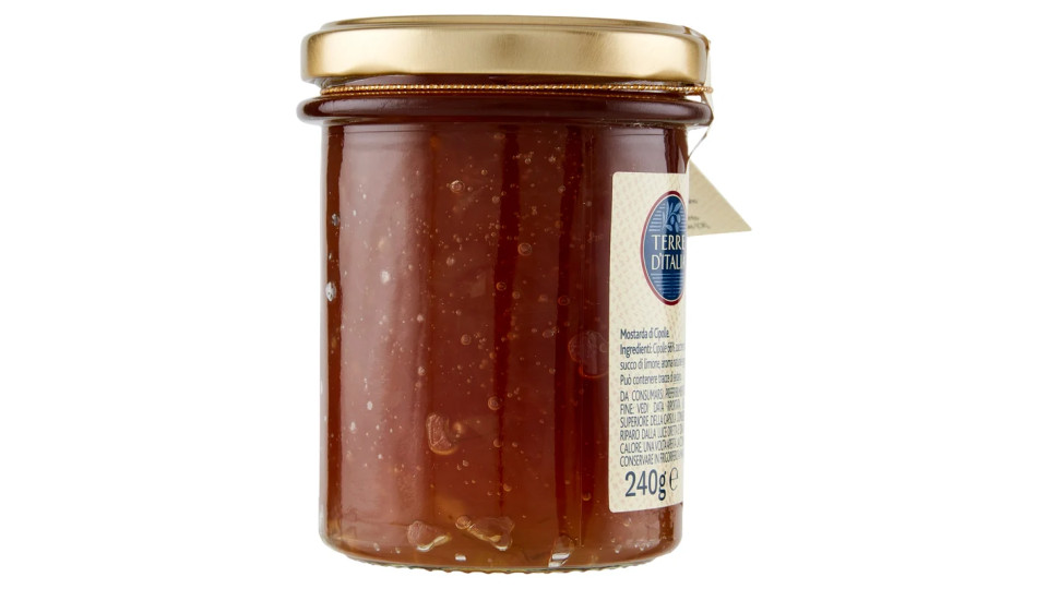 Terre d'Italia Mostarda di Cremona con cipolle 240 g