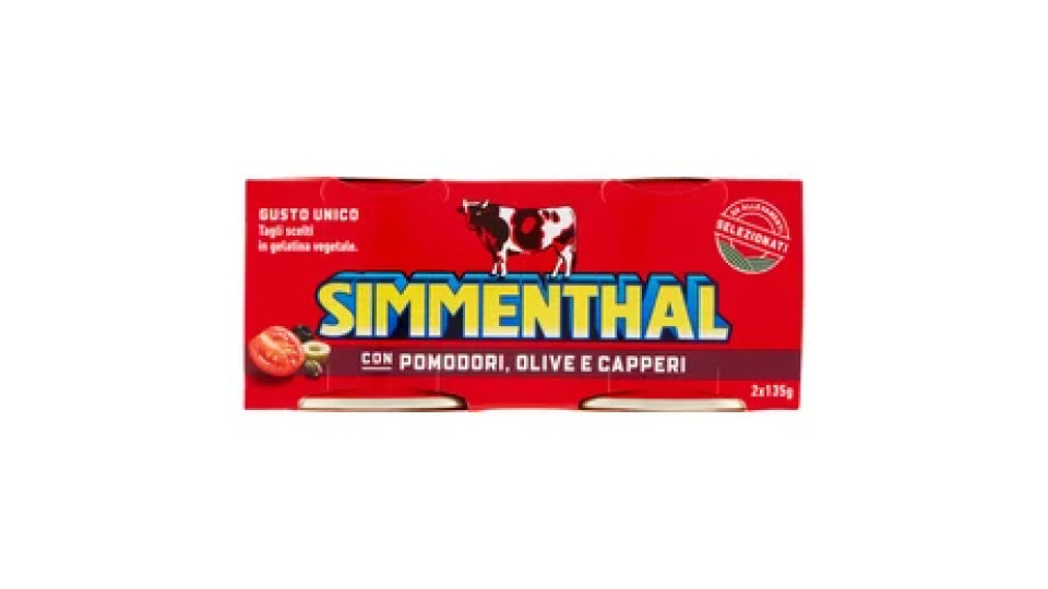 Simmenthal con Pomodori, Olive e Capperi 2 x 135 g
