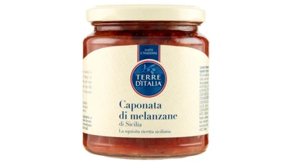Terre d'Italia Caponata di melanzane di Sicilia 300 g