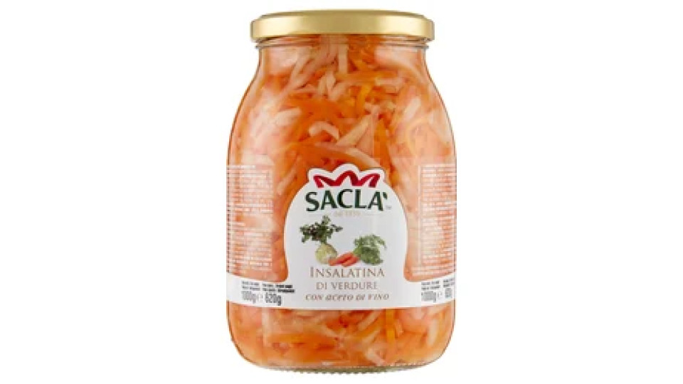 Saclà Insalatina di Verdure con aceto di vino 1000 g