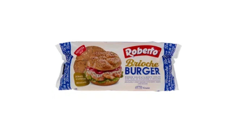 Roberto Brioche Burger 4 Panini 300 g