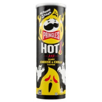 Pringles Hot Scary Cheese & Chilli Flavour 160 g