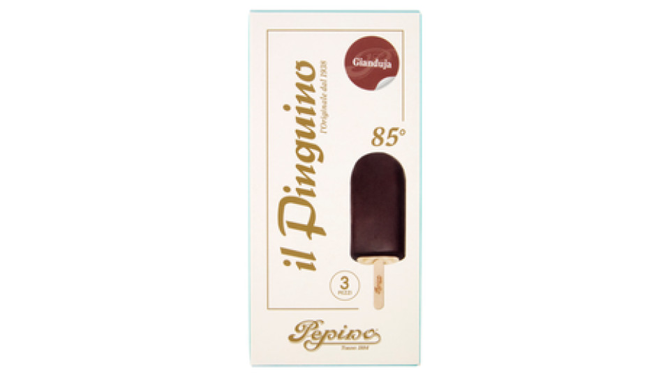 Pepino il Pinguino Gianduja 3 x 75 g
