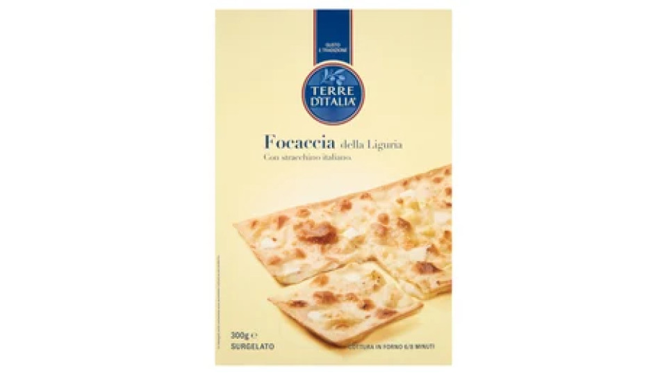 Terre d'Italia Focaccia della Liguria Surgelato 300 g