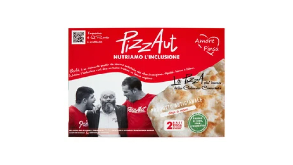 PizzAut 2 Basi Pinsa da Farcire a Piacere 460 g