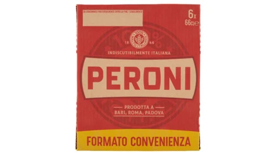 Peroni 6 x 66 cl