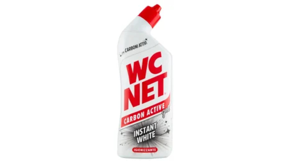 WC Net Carbon Active gel Instant White 800 ml