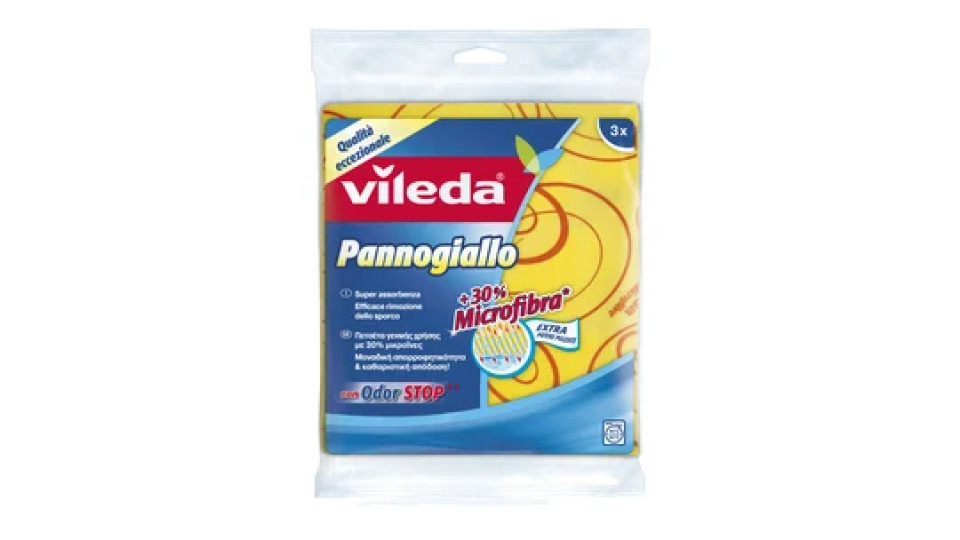 Vileda Pannogiallo-3pz multiuso micro
