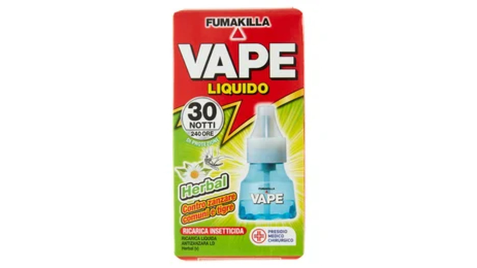 VAPE Liquido Herbal Ricarica 15 ml
