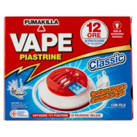 VAPE Elettroemanatore Piastrine Classic con Filo + 10 Ricariche