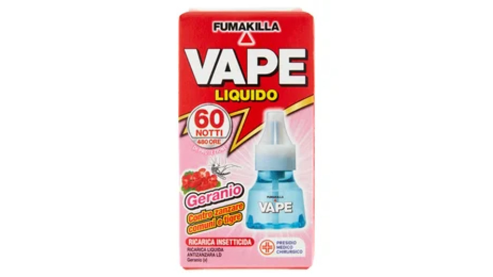 VAPE Liquido Geranio Ricarica 30 ml