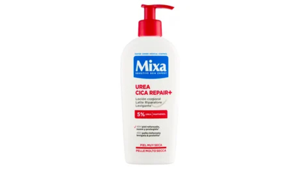 Mixa Urea Cica Repair+ Latte Riparatore Levigante 250 ml