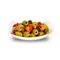 Olive Verdi Denocciolate al Peperoncino Ficacci da Banco