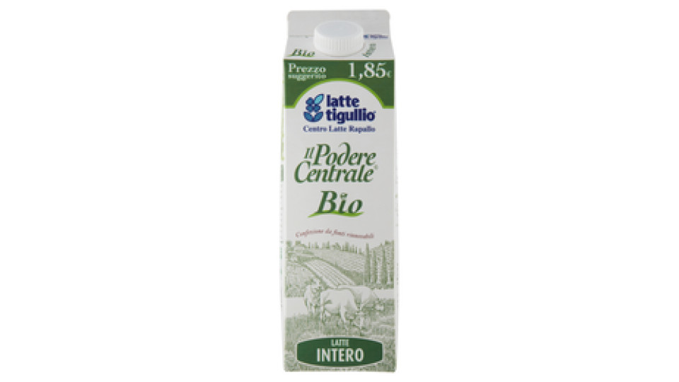 latte tigullio Il Podere Centrale Bio Latte Intero 1 litro