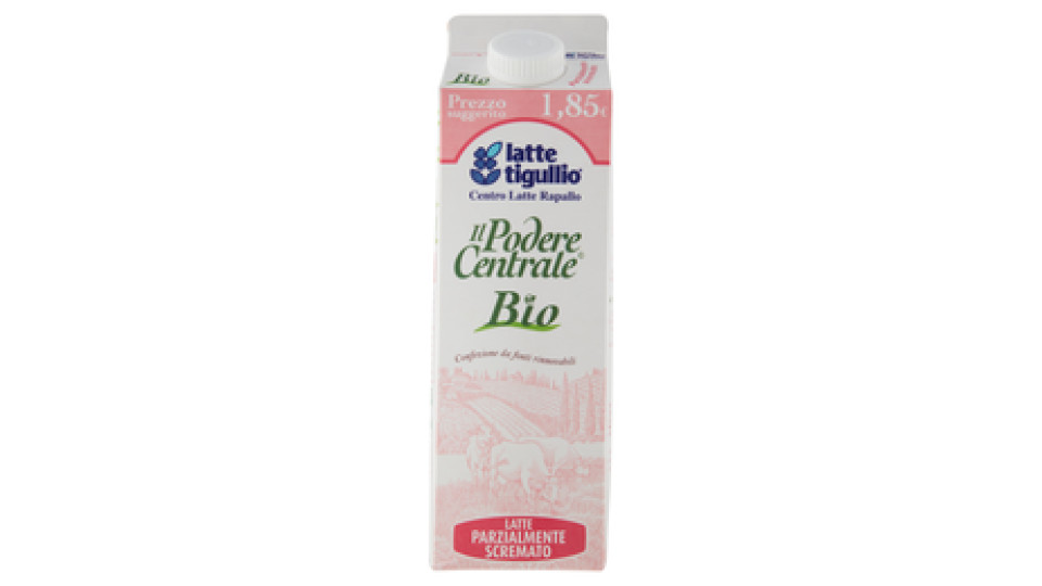 latte tigullio Il Podere Centrale Bio Latte Parzialmente Scremato 1 litro