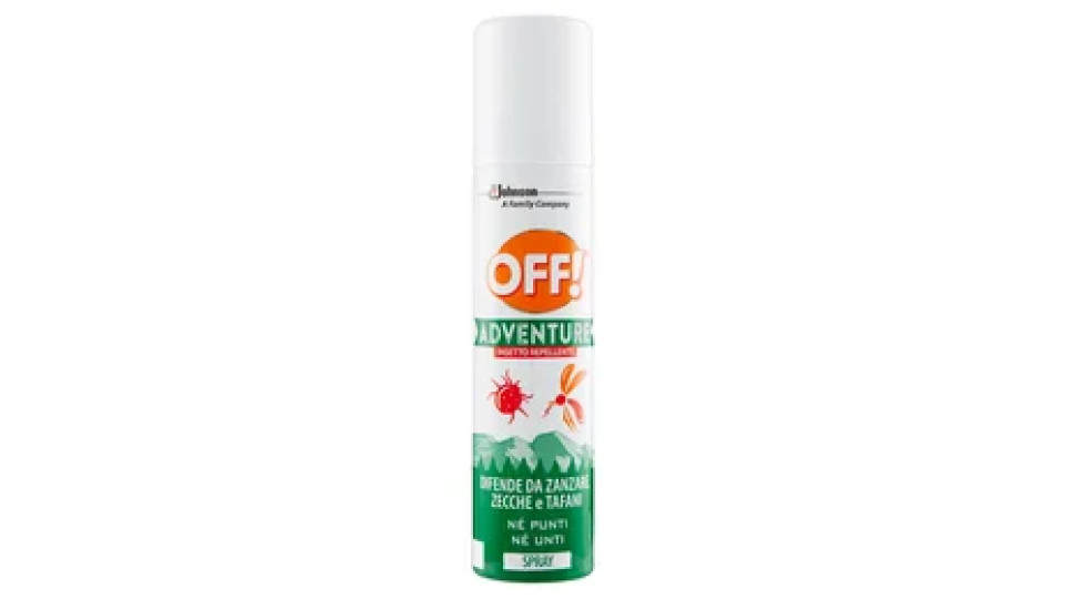 Off! Adventure Insetto Repellente Spray 100 ml