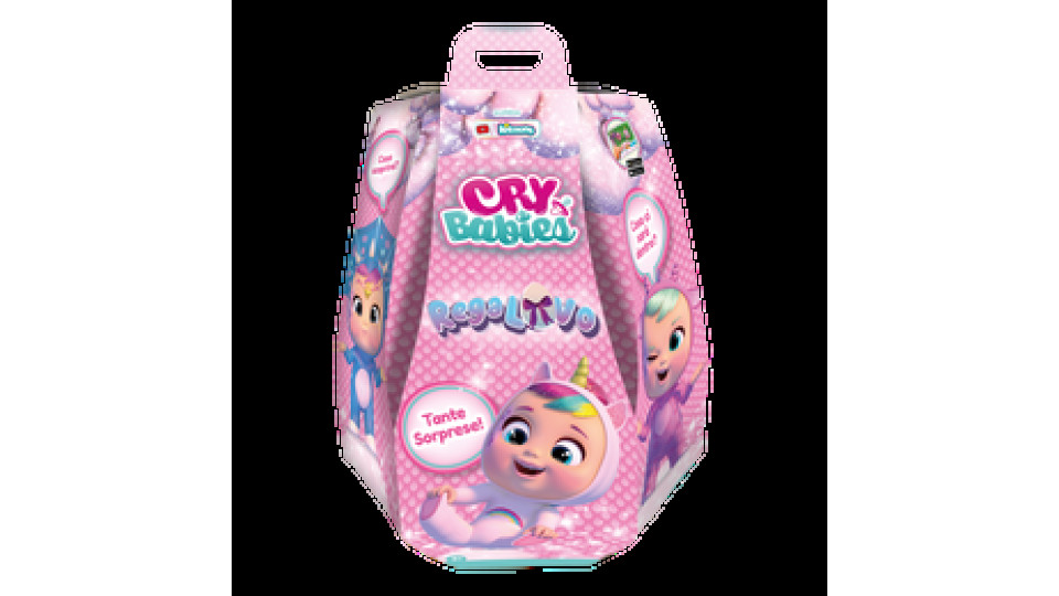 IMC Toys Cry Babies Regalovo , uovo con bambola sorpresa e accessori