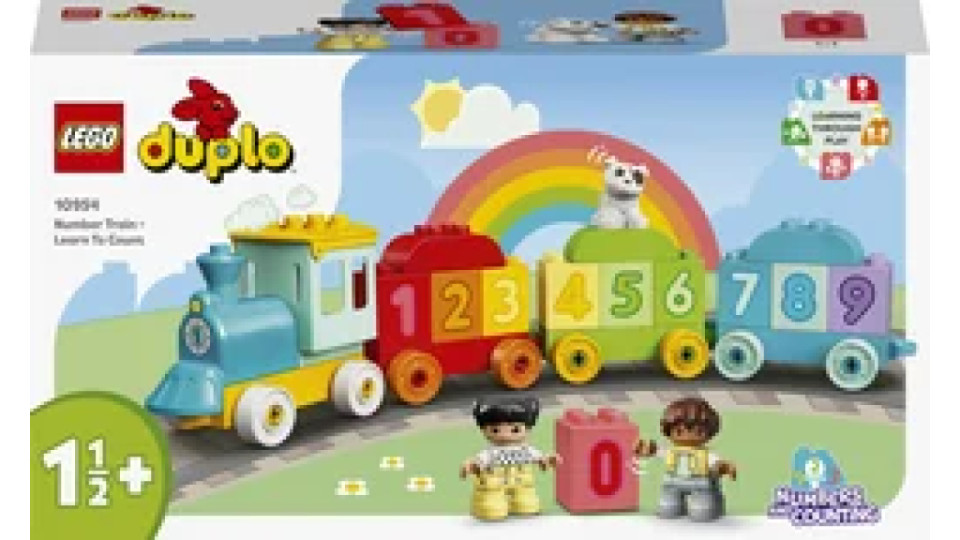 LEGO DUPLO Treno dei numeri - Impariamo a contare