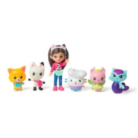 Gabby's Dollhouse : The Movie – Set mini personaggi del film | Set di 11 Pezzi con Personaggi e Accessori | Giocattolo per Bambine e Bambini dai 3 anni in su