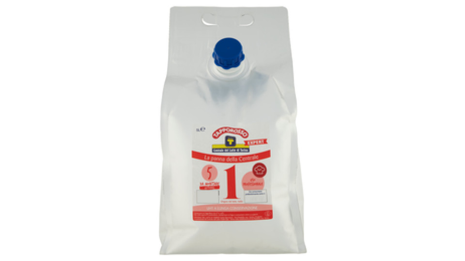 Centrale del Latte di Torino Tapporosso Expert la Panna della Centrale da Montare 5 L