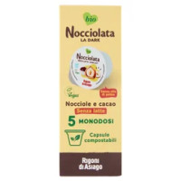 Rigoni di Asiago Noccolata la Dark Senza Latte bio 5 x 20 g