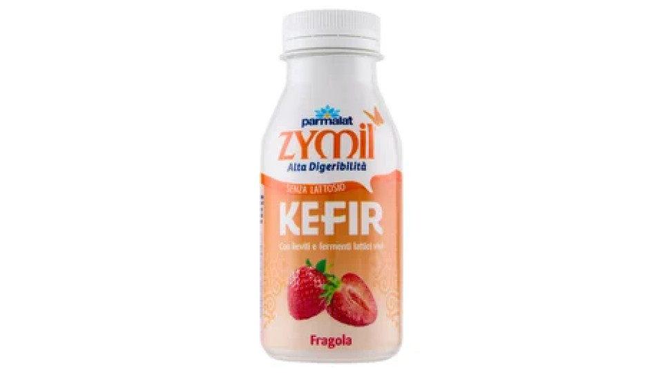 ZYMIL Alta Digeribilità Senza Lattosio Kefir Fragola 250 g