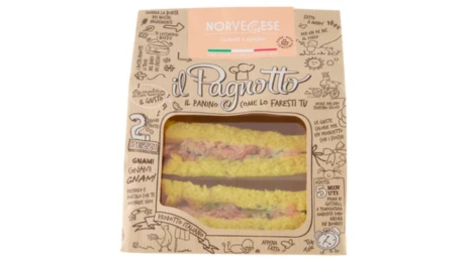 Parma Is il Pagnotto Norvegese Salmone e Avocado 2 Pezzi 160 g
