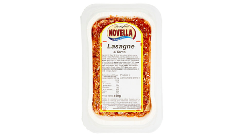 Pastificio Novella Lasagne al forno 450 g