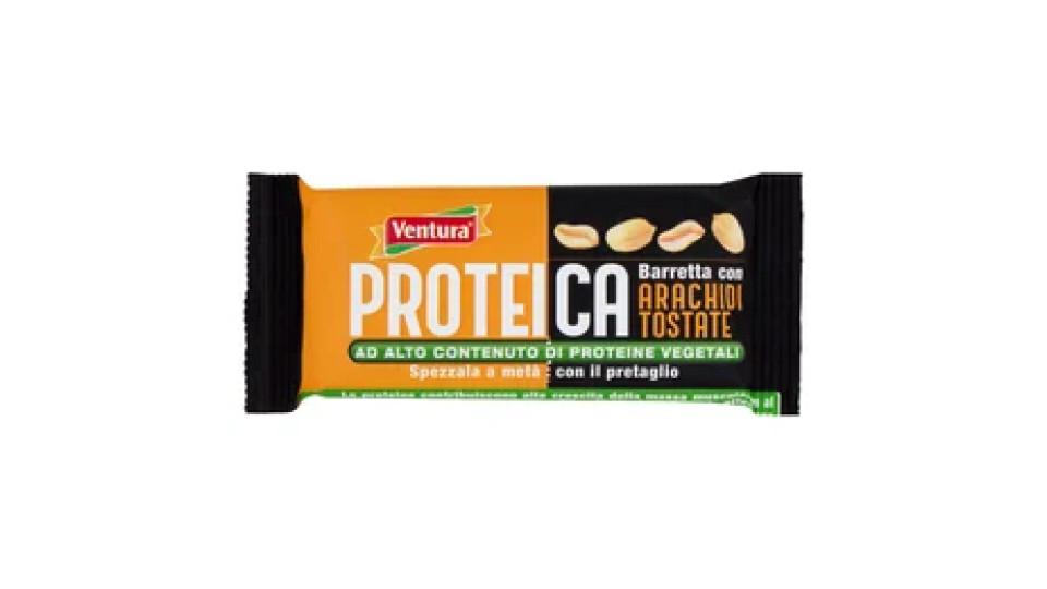 Ventura Proteica Barretta con arachidi Tostate 50 g