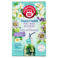 Pompadour Le Tisane Tisana Fredda Fai Bei Sogni con Melatonina* 18 x 2,5 g