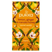 pukka lemon, ginger & manuka honey organic 20 bustine 40 g