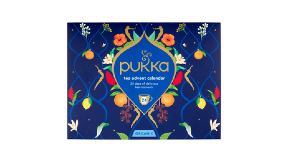 pukka tea advent calendar Organic 24 Bustine 39,6 g