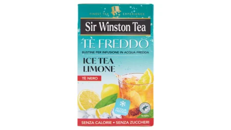 Sir Winston Tea Tè Freddo Ice Tea Limone 18 x 2,5 g