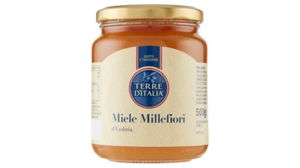 Terre d'Italia Miele Millefiori d'Umbria 500 g