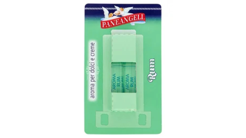 PANEANGELI aroma per dolci e creme Rum 2 fialette 4 ml
