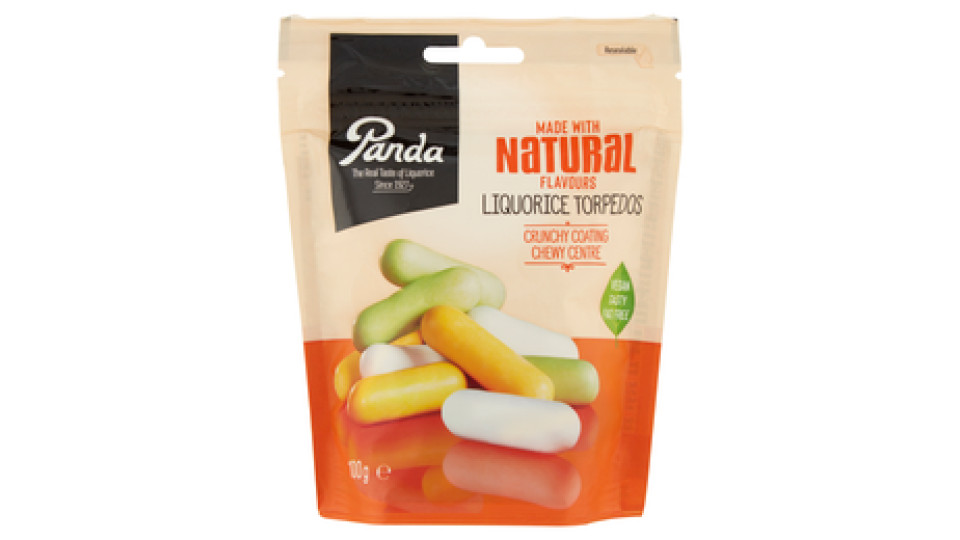 Panda Liquorice Torpedos 100 g