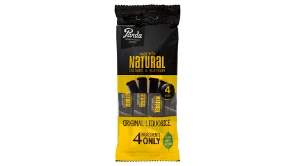 Panda Original Liquorice 4 Bars 128 g