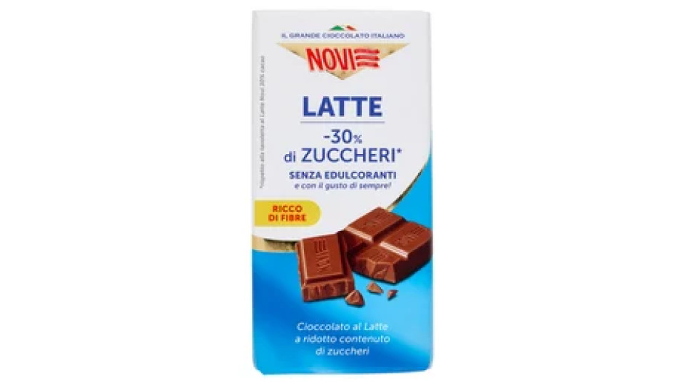 Novi Latte -30% di Zuccheri* 100 g